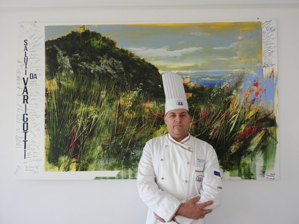 LO CHEF ALESSANDRO OLIVERI